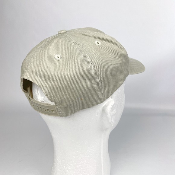 Old Navy Tan Embroidered Interstate 96 Logo NY SF Snap Back Adjustable Hat Cap - Picture 3 of 12